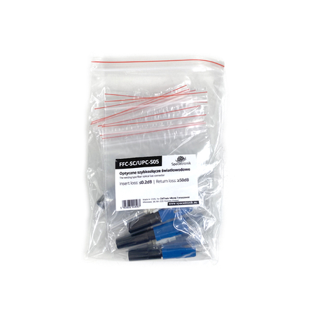 Lichtwellenleiter-Schnellverbinder FFC-SC/UPC-S05 10 St. - zdjęcie 2