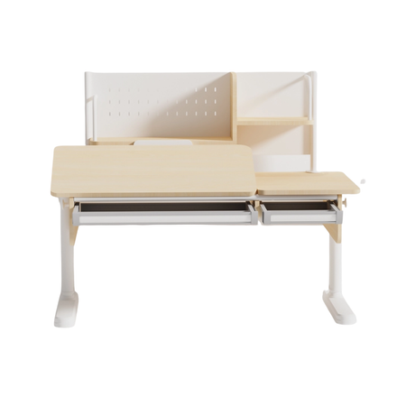 Zestaw dla dziecka: biurko regulowane Spacetronik SPEX106WL + nadstawka SPEX06WL 97 cm