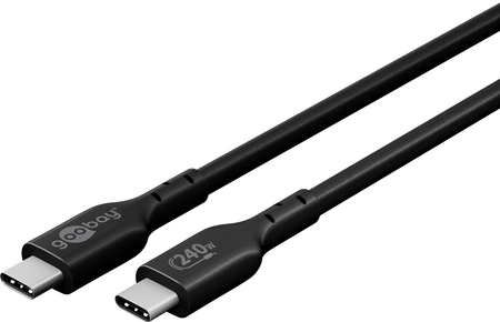 USB-C 2.0 480 Mbps 5A 48V 240W Goobay Kabel 1m - zdjęcie 2