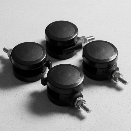 Kółka do biurek Spacetronik SPE-A06 - zdjęcie 2