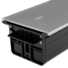 Wytrzymały uchwyt do 2 monitorów VESA 17”-35” Spacetronik SPA-S120B z wejściami USB OUTLET