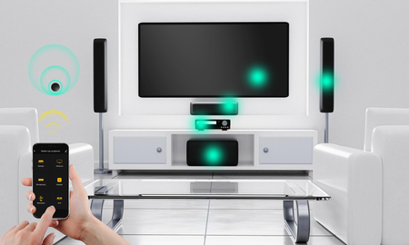 Inteligentny pilot IR po WiFi 433MHz Smart Life Tuya Spacetronik SL-IR31
