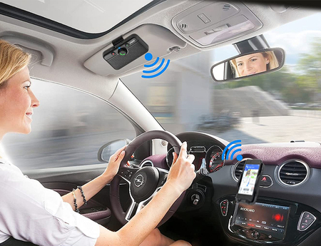 Zestaw głośnomówiący BT5.0 CVC 40h YMOO MK02 Outlet A+