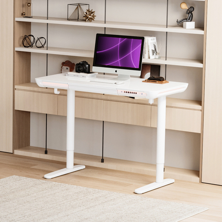 Mobile Singlel-Motor Sit-Stand Desk ASTRID - zdjęcie 2