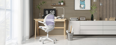 Krzesło do pokoju dziecięcego – fioletowe - Spacetronik SPC-XD03V