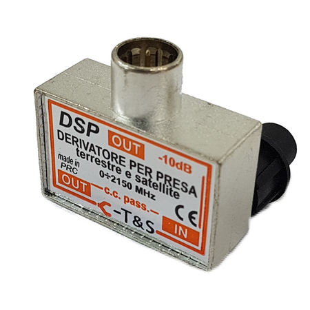 TAP 1-Tap-Splitter mit CaP 5-2150 MHz 10dB - zdjęcie 2