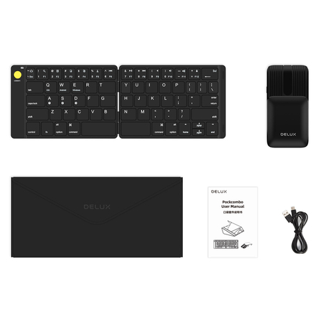 Mobilny Zestaw Klawiatura i Mysz KF10 i MF10PRO cz