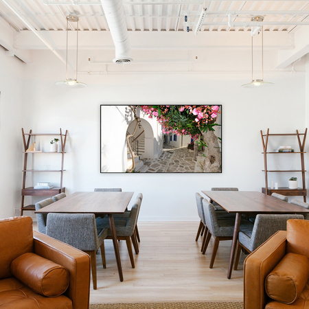 Zestaw kina 100" PRS-F04 + SPA-P01B + transmiter HDMI SPH-W21