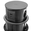 Gniazdo Blatowe z Ładowarka Indukcyjna USB okrągłe Wysuwane Spacetronik SPS-R3D6B V2