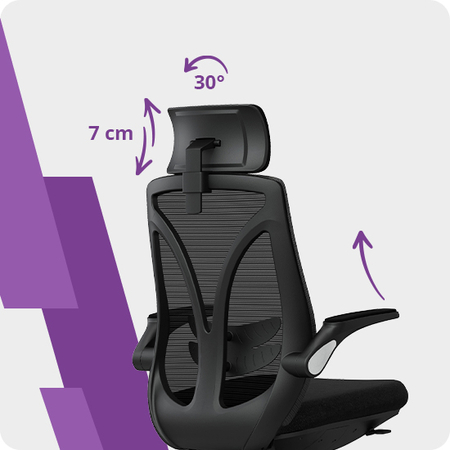 Fotel biurowy ergonomiczny Spacetronik ARIAN-10 Outlet A-