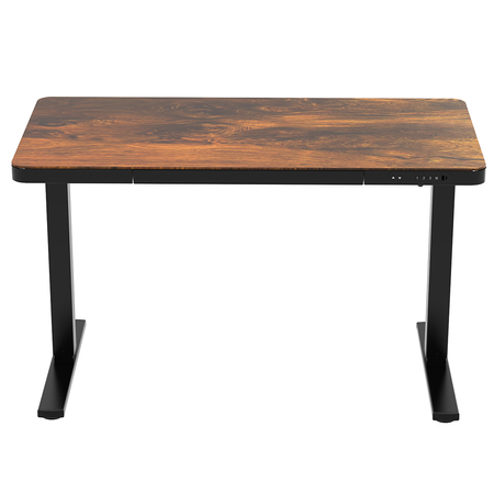 Biurko Elektryczne Spacetronik Astrid SPEB128BR_140_60 z Szufladą i USB