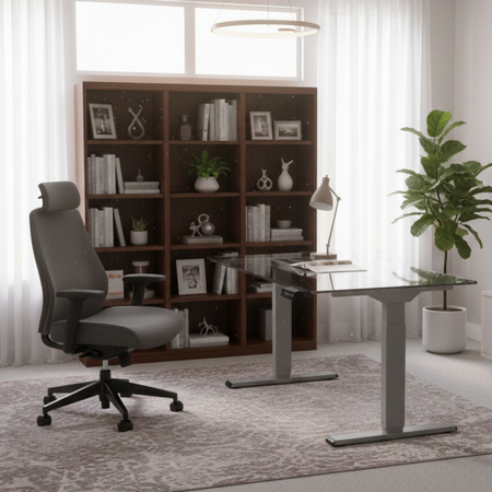 Elektryczny stelaż biurkowy Spacetronik SPE-224RG