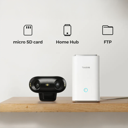 Kamera zewnętrzna 4K Reolink Argus 4 Pro WiFi czarna