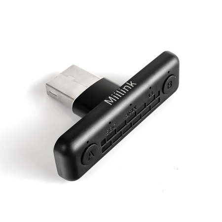 ML400 Dualer Bluetooth-Audio-Sender USB-C APTX - zdjęcie 2