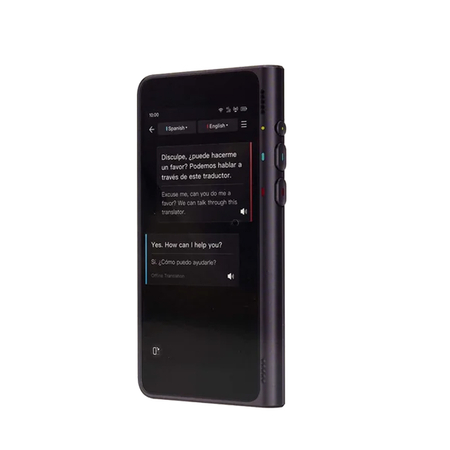 Fluentalk T1 Tłumacz języków online i offline - z wyświetlaczem HD