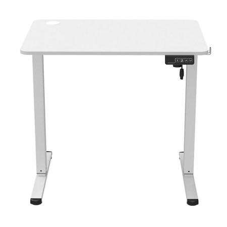 Biurko elektryczne Spacetronik SPEO111WW Moris 80×60 cm białe