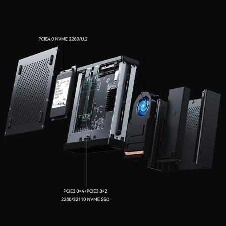 Minisforum PC i9-13900H MS01S – Mini komputer z Iris Xe i DDR5