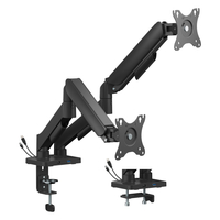 Uchwyt na dwa monitory SPAG122 z portami USB