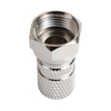 Wtyk F nakręcany Big Nut 7.3mm/20mm Spacetronik TV-FT05 - 100szt