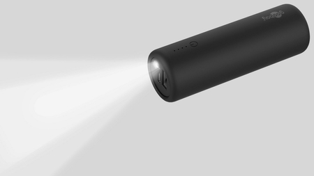 PowerBank na rower z latarką LED i uchwytem Goobay 5000 mAh