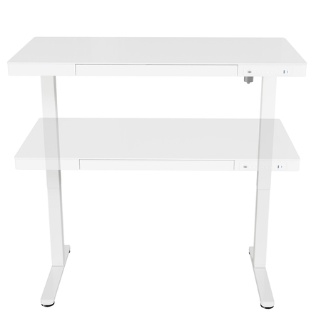 Mobile Singlel-Motor Sit-Stand Desk ASTRID