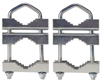 dodatkowy cybant antenowy, zacisk U podwójny, 2szt