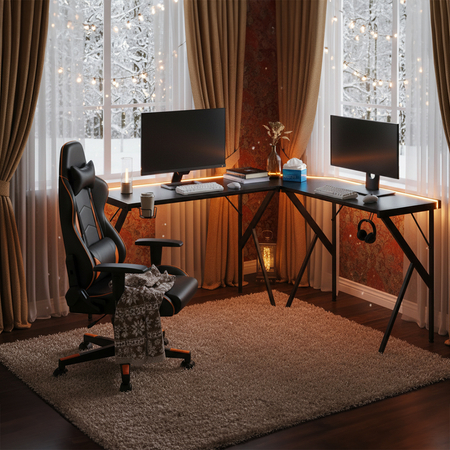 Narożne Biurko Loftowe 154cm Funky Furniture - zdjęcie 2