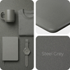 Blat MDF malowany proszkowo 120x60x2.5 Steel Grey