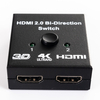 Rozgałęźnik Sumator HDMI Bi-Direction 1x2 lub 2x1 Spacetronik SPH-BIDHD01 z przełącznikiem 1/2 2/1
