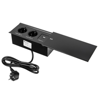 Gniazdo meblowe rozsuwane Spacetronik SPS-S24CB V2 COMPACT