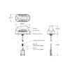 Antena 5w1 5G/WiFi/GPS MIMO2x2 Poynting MIMO-3-15B