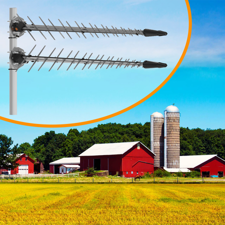 Zestaw anten 5G/WiFi MIMO2x2 Poynting LPDA-500-LTE