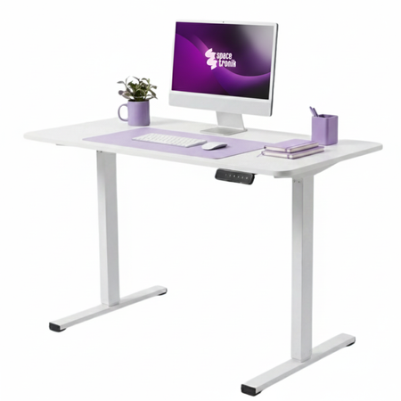 Biurko elektryczne 120x60 SPEO125WW białe