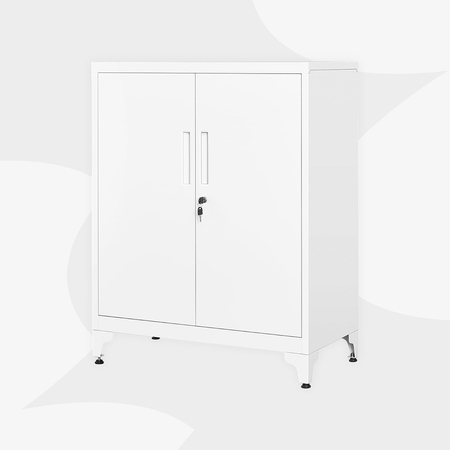 Szafka metalowa z zamkiem Spacetronik SPC-160W