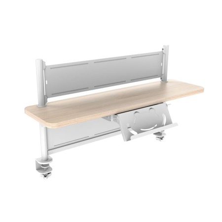 Regulowane biurko dla dziecka z półką Spacetronik XD 112x60 cm (różowe)