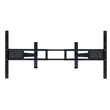 Biurko regulowane Vegard elektryczne dwusilnikowe MDF granatowo-czerwone