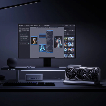 Stacja dokująca eGPU OCuLink TB5 Minisforum DEG2