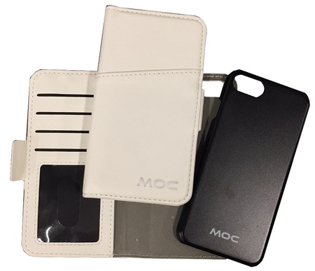 Handytasche + Etui MOC Mag Wallet Weiß - zdjęcie 2