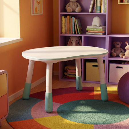 Zestaw mebli dziecięcych Spacetronik – stolik SPEX201 i sofa SPC-XD-23 niebieski