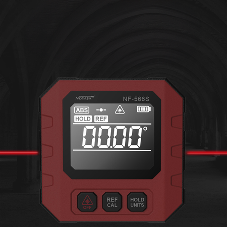 Poziomica laserowa, magnetyczna z kątomierzem cyfrowym NOYAFA NF-566S