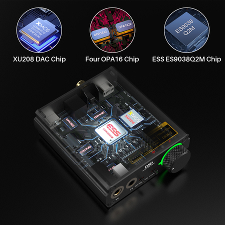 DS400 Konwerter dźwięku DAC z USB-C spdi/f coaxial