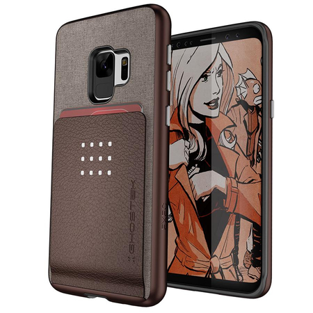 Etui Exec 2 Samsung Galaxy S9 brązowy
