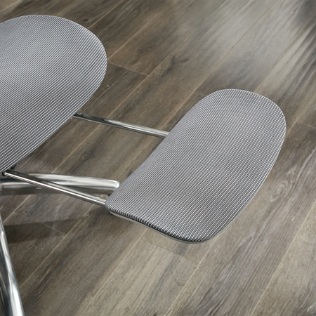 Regulowany Fotel biurowy 6D DORIS-20 Czarny