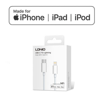 USB-C - Lightning Kabel LDNIO MFI-01