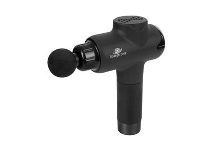 Masażer Grzejący Pistolet do masażu Massage Gun Spacetronik SP3200B czarny