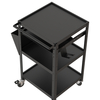 Wózek hotelowy organizer magazynowy 3 półkowy na kółkach Spacetronik SPC-140B