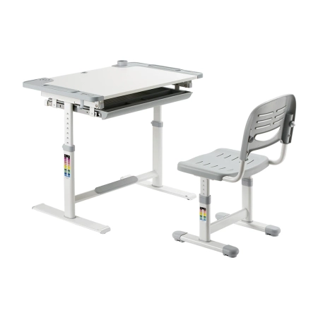 Zestaw biurko i krzesło dla dziecka SPE-X121WG OUTLET