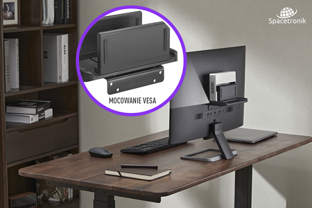 VESA SBK110B Mini-PC-Empfänger Rückseitige TV-Halterung - zdjęcie 2