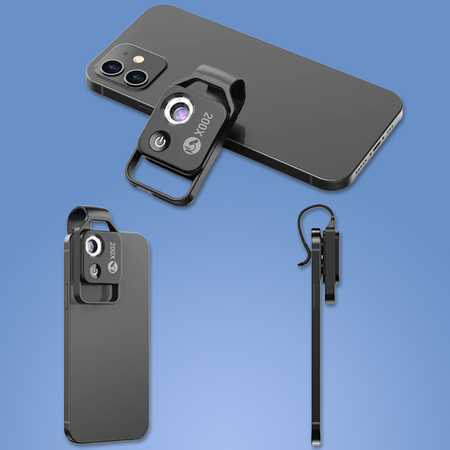 Digitales Mikroskop-Objektiv für Handy 200x LED