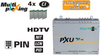 Stacja POLYTRON PXU 848 C 8xS2/T2/C na 8xDVB-C CI